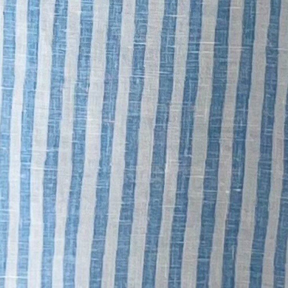 Tommy Bahama Women's Linen Sleeveless, Blue/white stripe, button down, Size SP - Picture 6 of 7